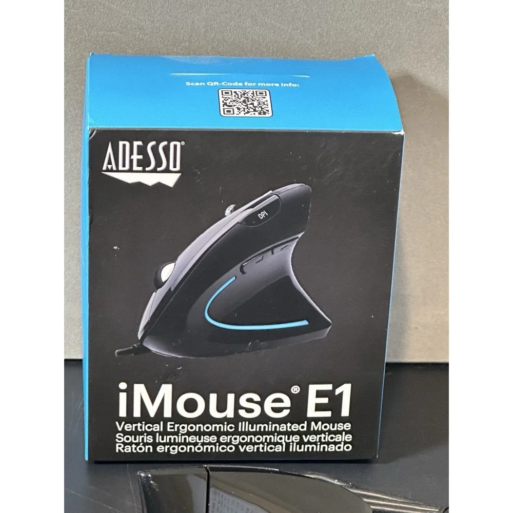 Adesso Mouse E1 New Open Box